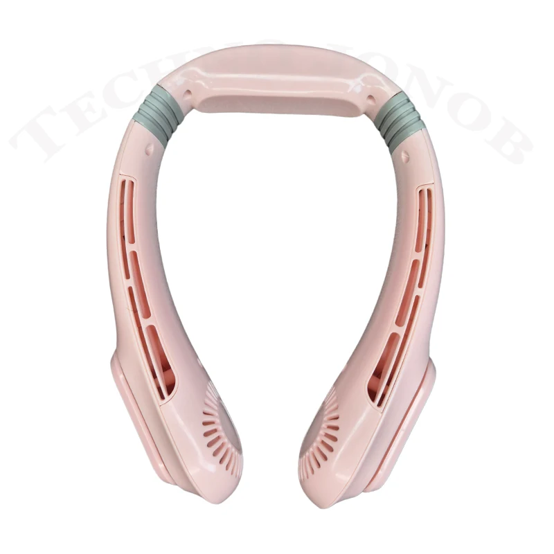 پنکه گردنی شارژی بدون پره مدل Vaneless Hanging Neck Fan (دارای نمایشگر و بی صدا) — تصویر ۳