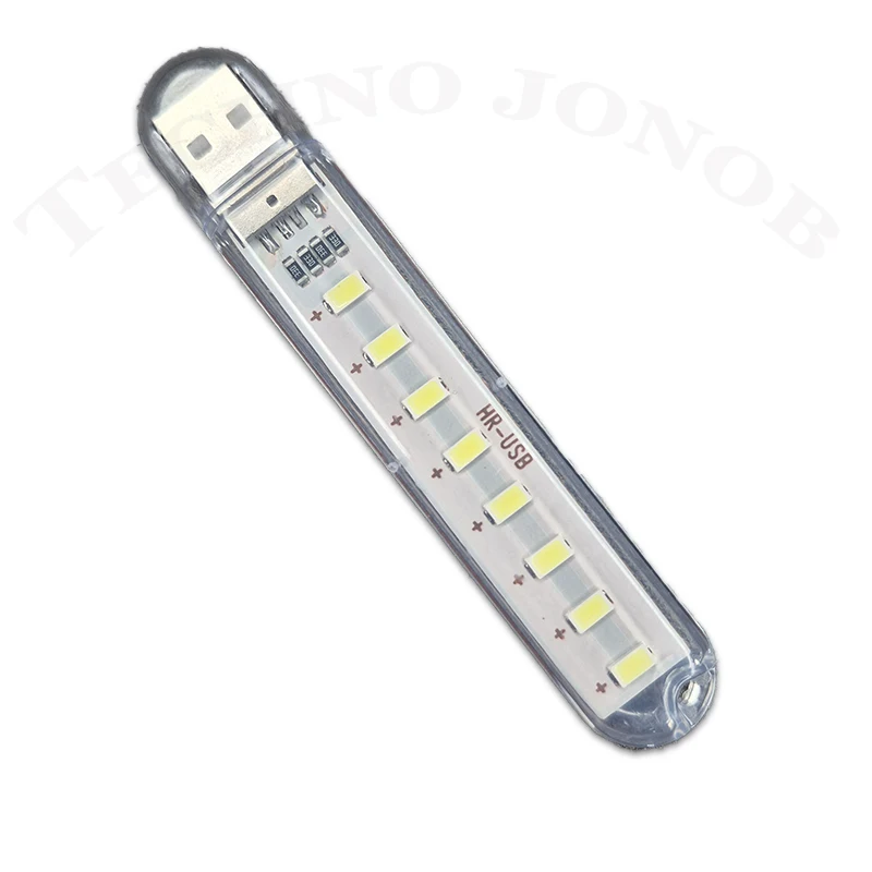 چراغ اضطراری USB LED قابلیت اتصال به پاوربانک ،لپ تاب — تصویر ۲