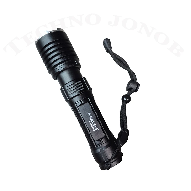 چراغ قوه حرفه ای X-BALOG مدل BL-A76-P90 باتری 8800 میل آمپری — تصویر ۴
