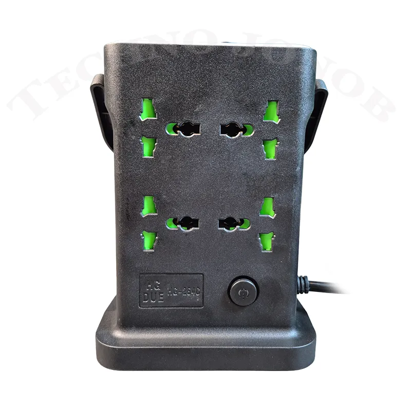 چندراهی برق مدل Power Socket HG-264C | دارای 4 عدد USB 2 عدد تایپ سی — تصویر ۴