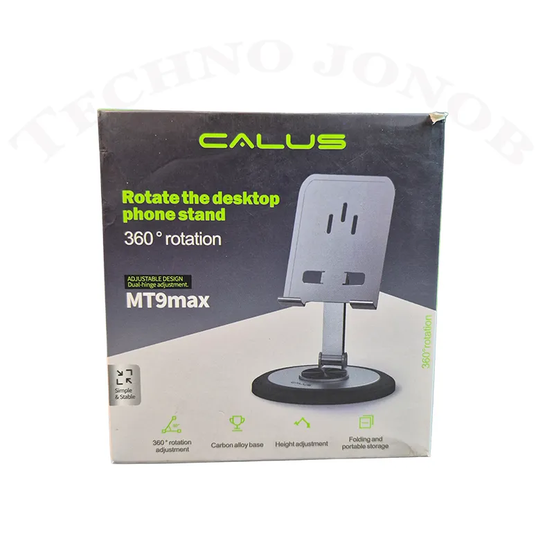 استند (هولدر) و پایه نگهدارنده رومیزی فلزی کالوس (Calus) مدل MT9 Max — تصویر ۷