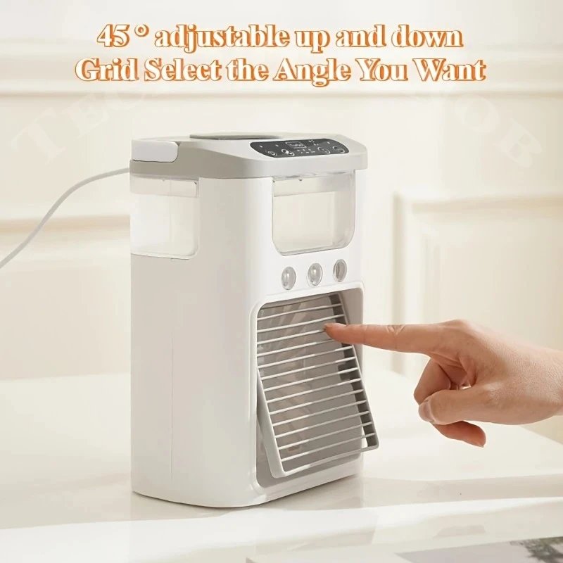 کولر مه پاش رومیزی شارژی مدل (Air Cooler Fan) K918 — تصویر ۸