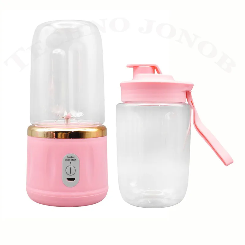 شیکر شارژی دوقلو 400 میلی لیتر مدل HP-22 (Small Portable Juicer) — تصویر ۴