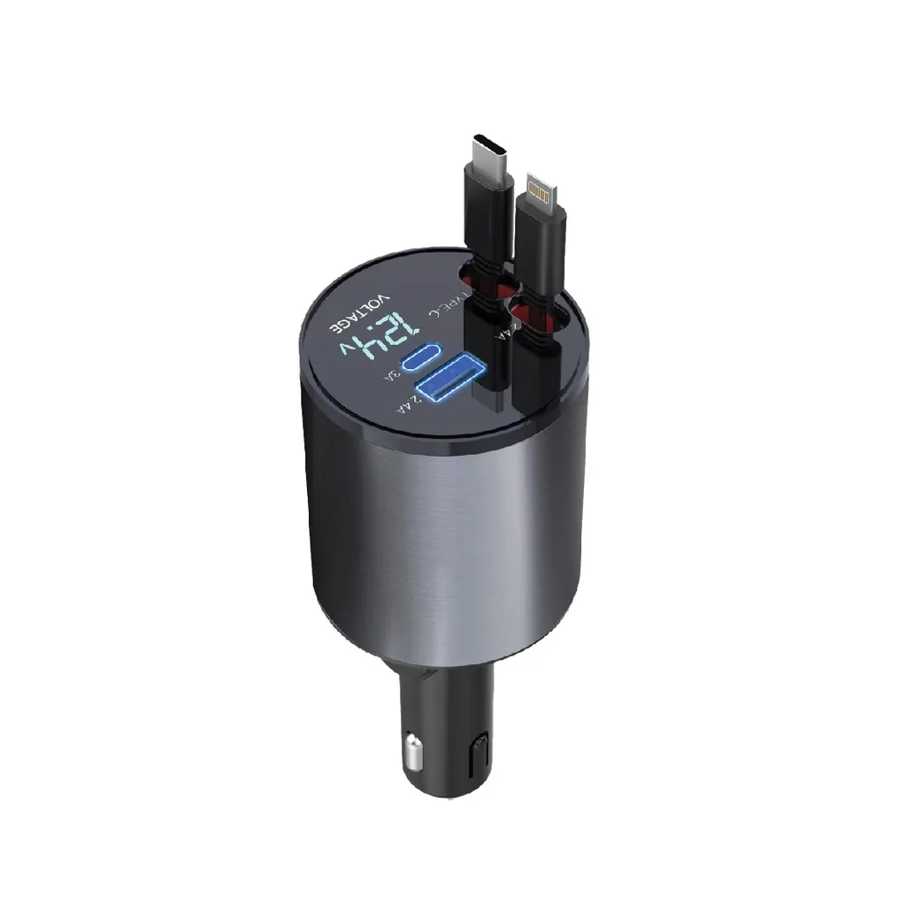 شارژر فندکی خودرو فست شارژ 120 وات |Car Charger 4in1 — تصویر ۷