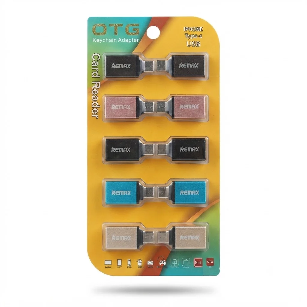 مبدل بلند OTG تبدیل USB به Micro usb برند ریمکس REMAX – یک عددی