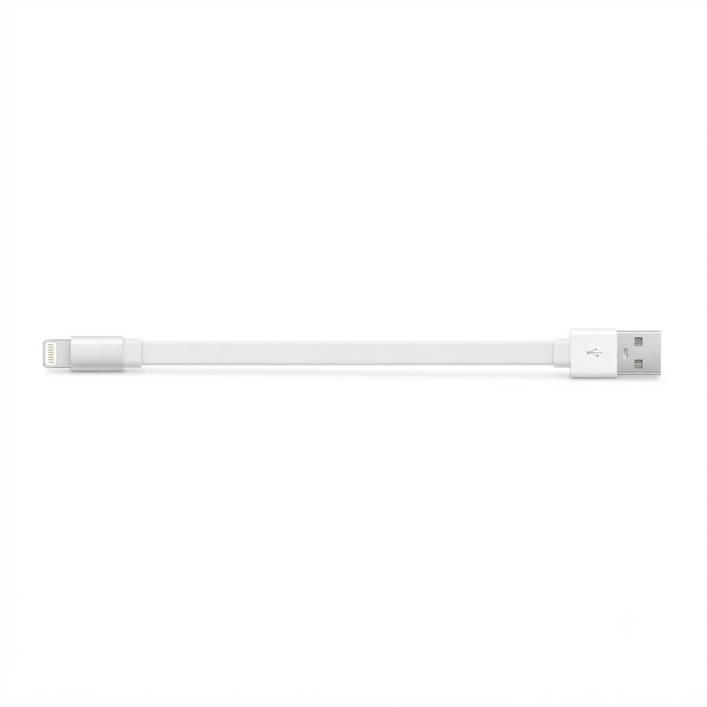 کابل شارژ کوتاه پاوربانکی USB به Lightning — تصویر ۲