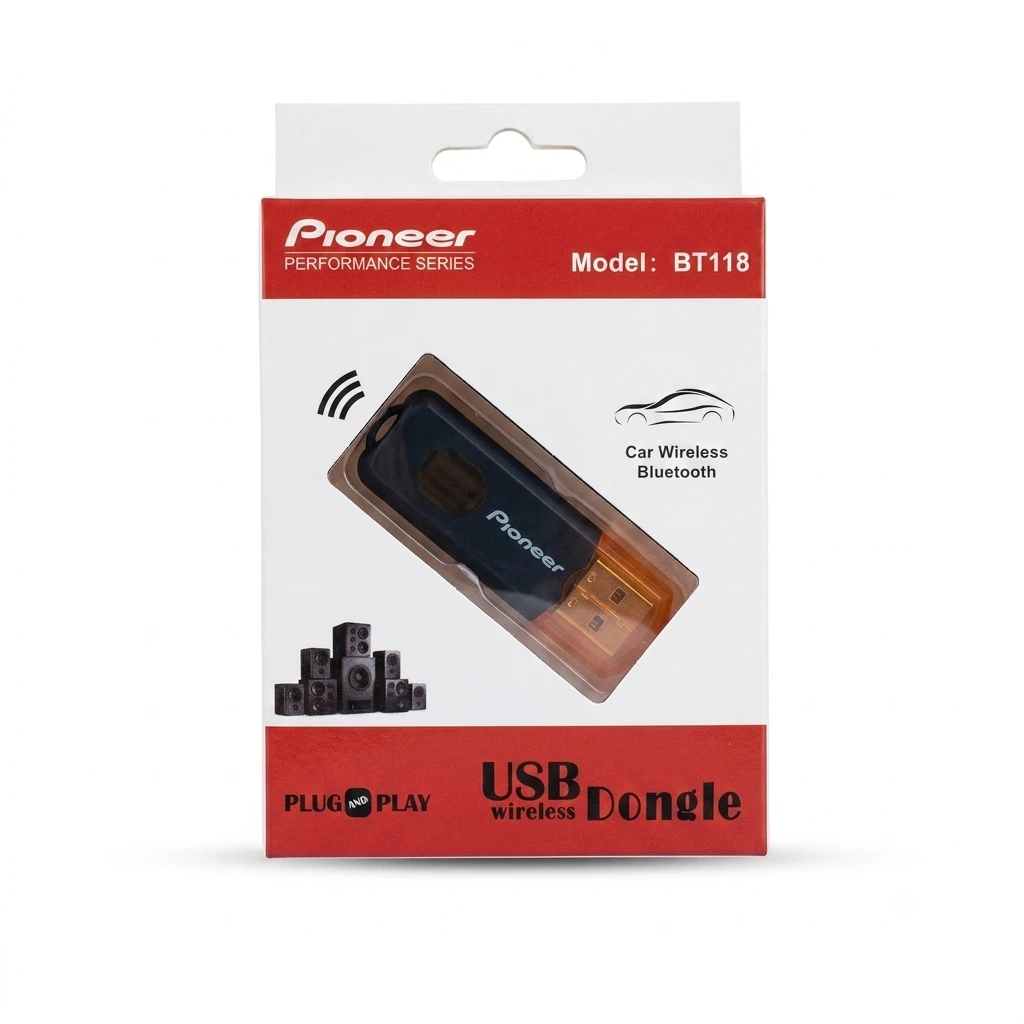 دانگل بلوتوث ماشین پایونیر (Pioneer) مدل BT118