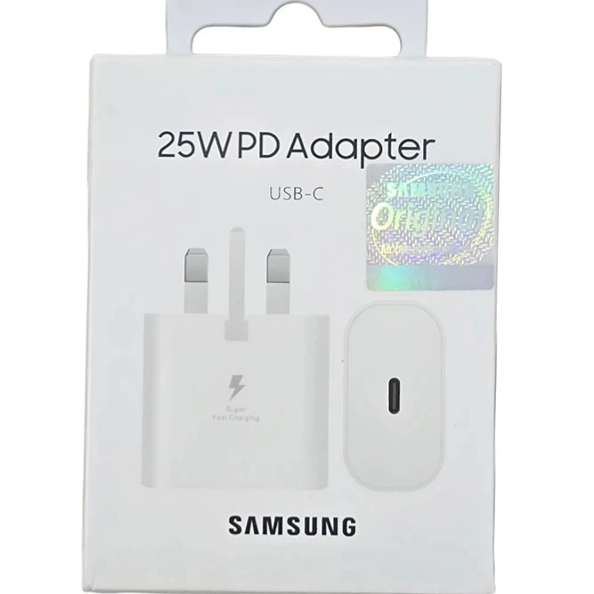 شارژر دیواری ۲۵ وات اصلی سامسونگ مدل PD Adapter USB-C