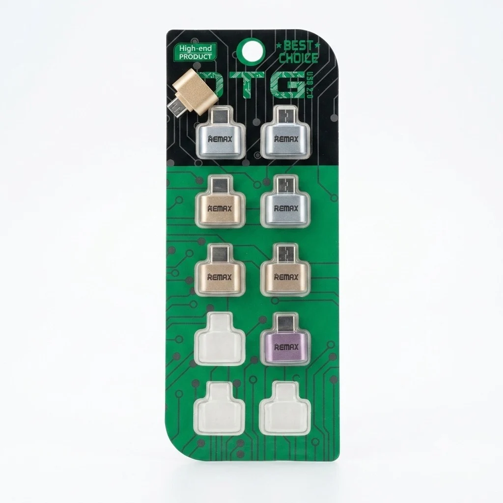 مبدل OTG تبدیل USB به Type C برند ریمکس REMAX – یک عددی