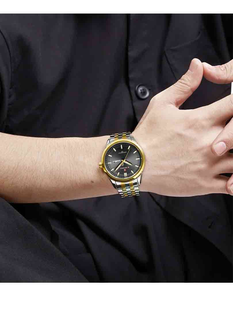 ساعت مچی عقربه ای مردانه نیوی فورس مدل NF-9203-S/B/G — تصویر ۳