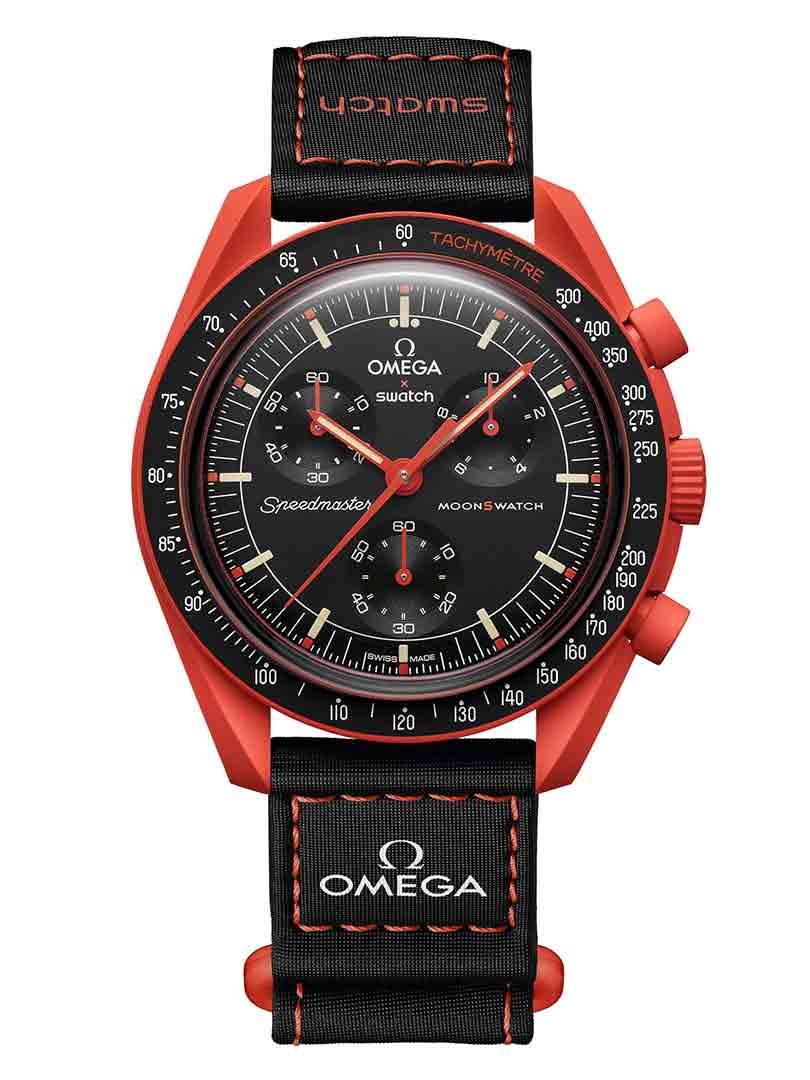 ساعت امگا سواچ مدل OMEGA SWATCH MISSION ON EARTH – LAVA(2024)