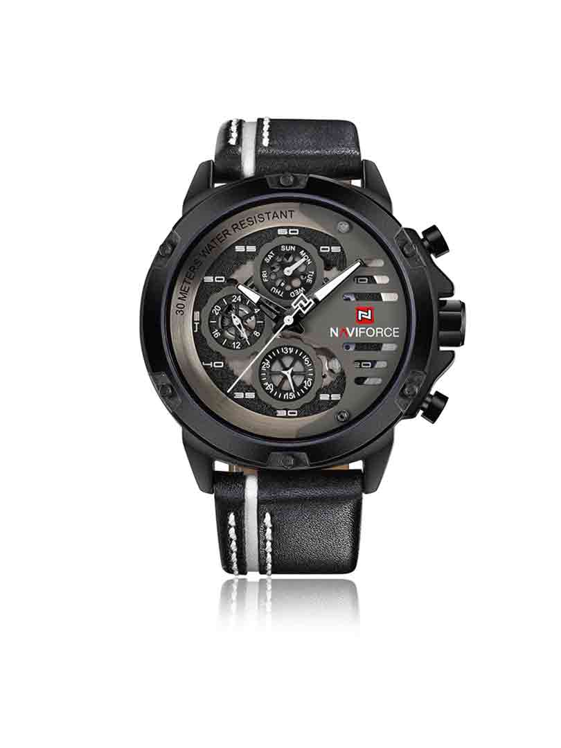 ساعت مچی عقربه ای مردانه نیوی فورس NAVIFORCE 9110
