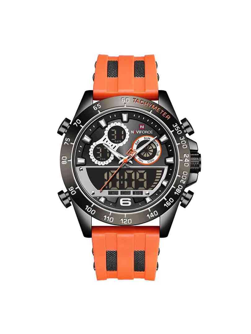 ساعت مچی دوزمانه مردانه نیوی فورس NAVIFORCE 9188 NF B/B/O