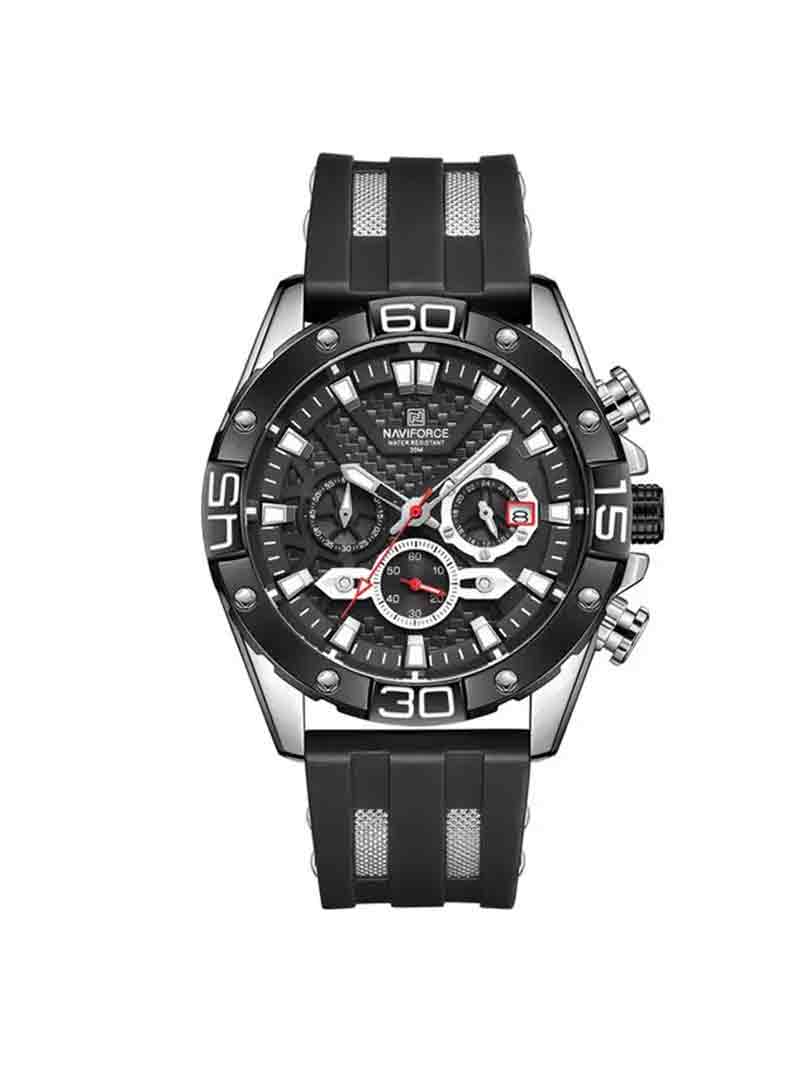 ساعت مچی عقربه ای مردانه نیوی فورس Naviforce NF 8019 S/B/B