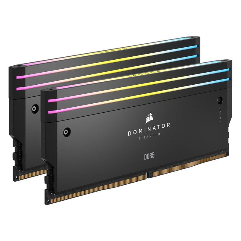 رم 96 گیگابایت 6600 مگاهرتز DOMINATOR TITANIUM RGB CL32 DDR5 کورسیر — تصویر ۳