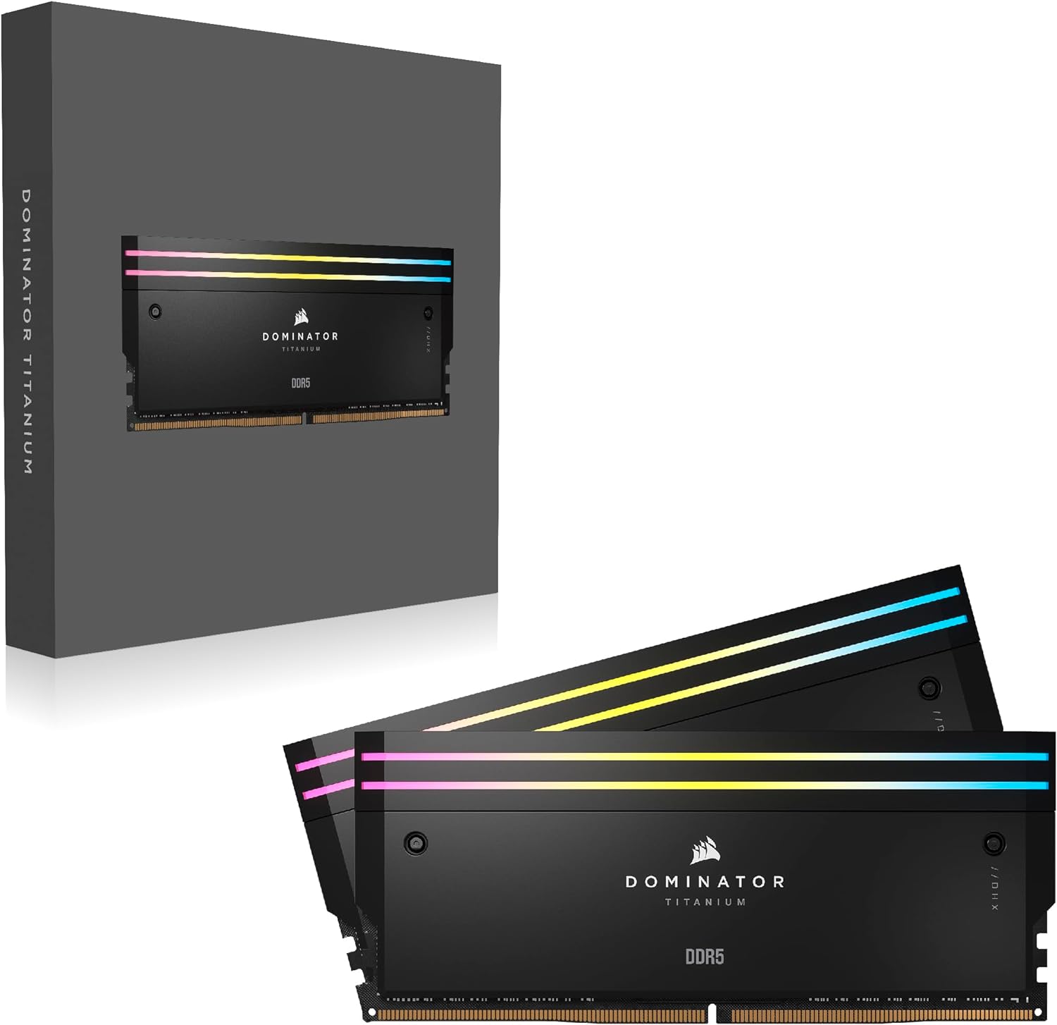 رم 32 گیگابایت 7200 مگاهرتز DOMINATOR TITANIUM RGB CL34 DDR5 کورسیر — تصویر ۵