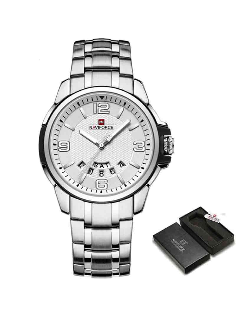 ساعت مچی عقربه ای مردانه نیوی فورس Naviforce 9215 S/B/W — تصویر ۲