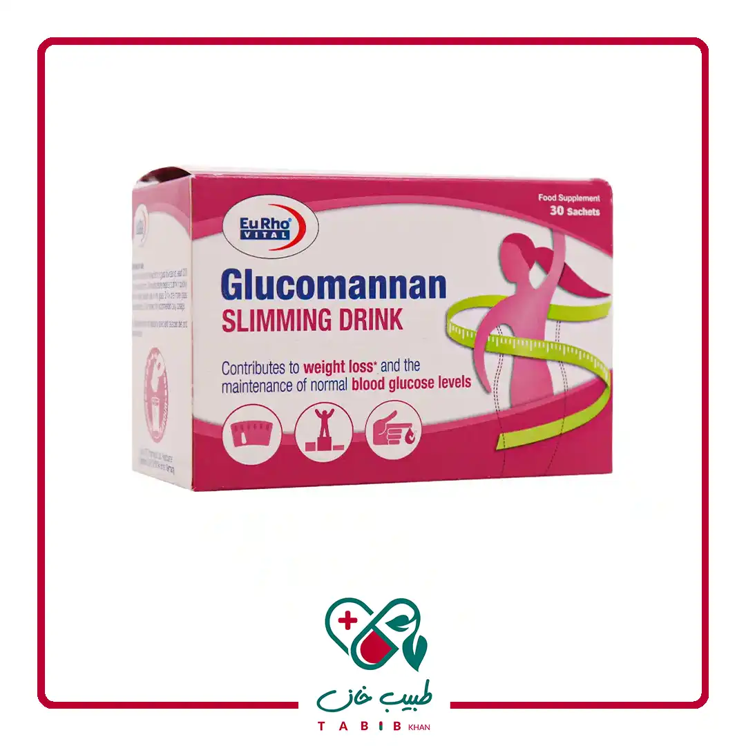 ساشه گلوکومانان یوروویتال 30 عددی/Eurhovital Glucomannan 30 Sachets