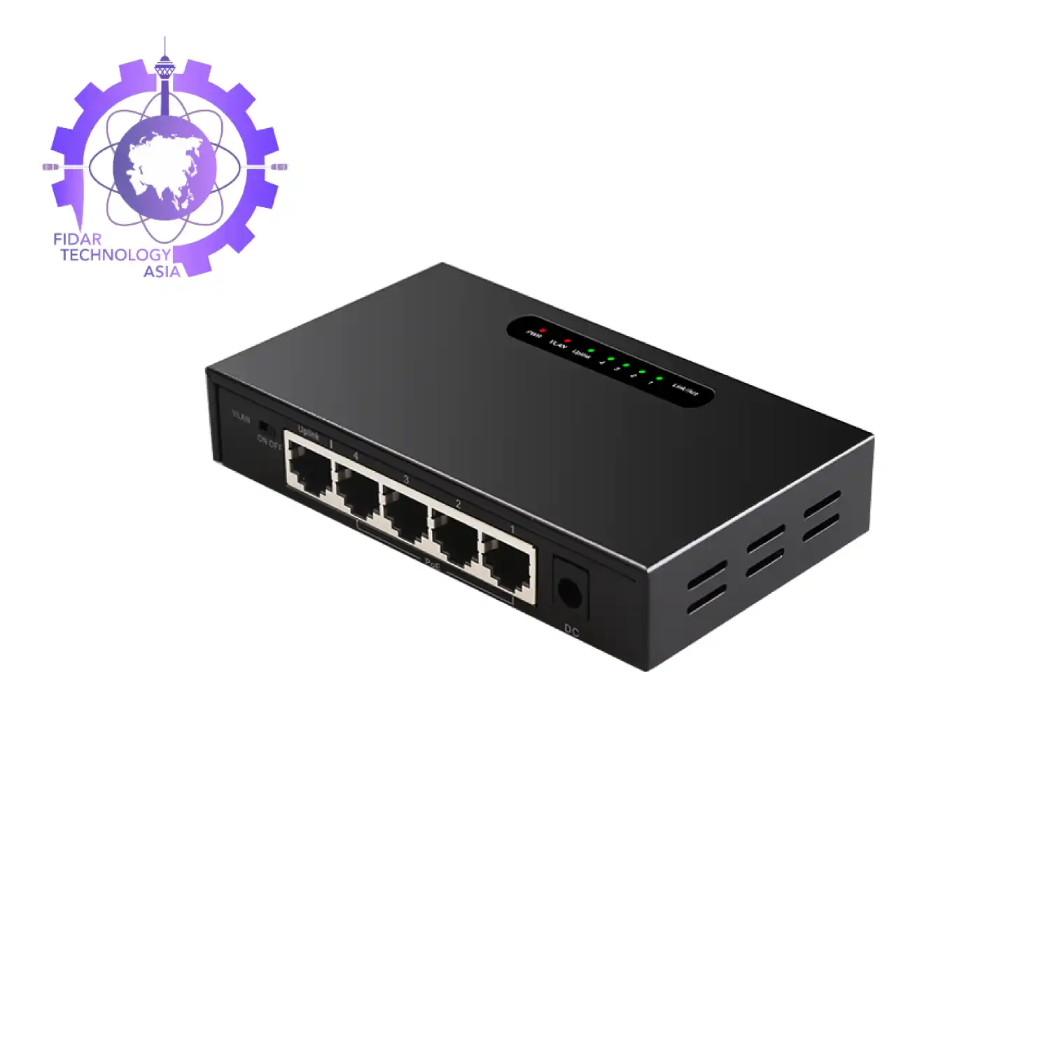 سوئیچ شبکه 5 پورت مارلیک تک TXE104 در بازار شبکه — تصویر ۴