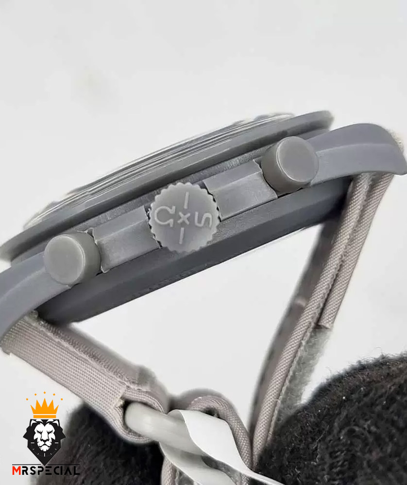 ساعت مچی امگا سواچ مدل مأموریت به عطارد OmegaSwatch Moonswatch 0973 — تصویر ۵