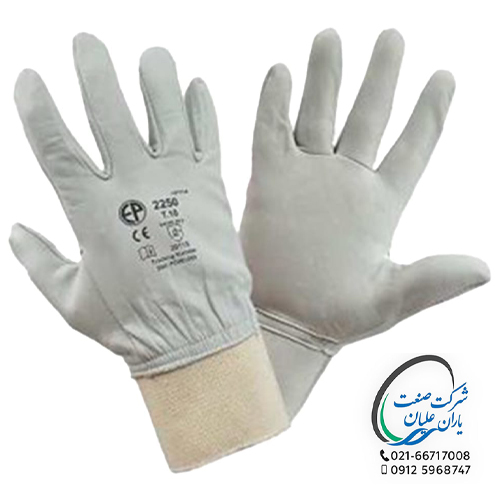 دستکش ایمنی کوتاه مدل آرگون کد E654 — تصویر ۲