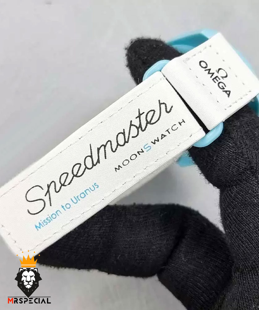 ساعت مچی امگا&سواچ مدل اورانوس OMEGA SWATCH MOONSWATCH 2218 — تصویر ۴