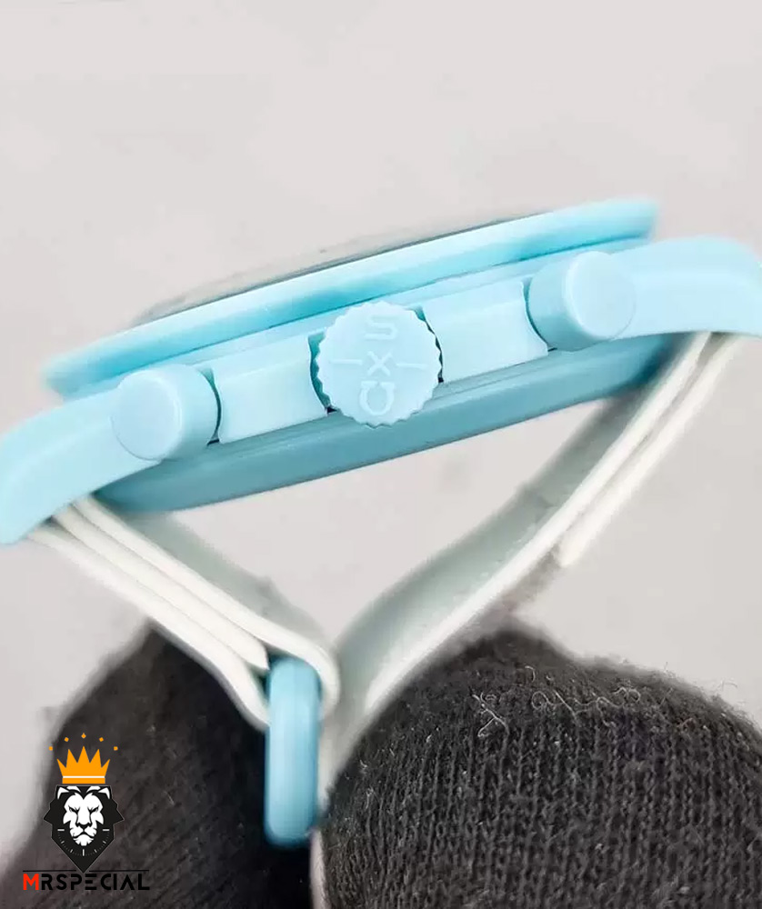 ساعت مچی امگا&سواچ مدل اورانوس OMEGA SWATCH MOONSWATCH 2218 — تصویر ۶