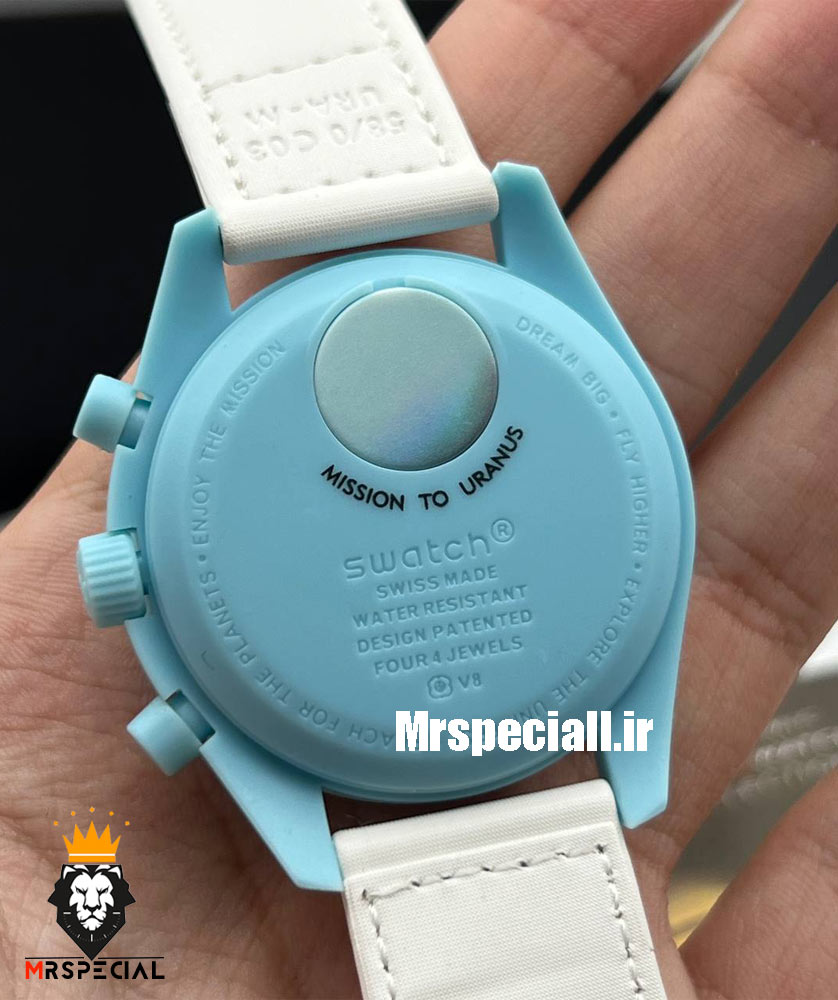 ساعت مچی امگا&سواچ مدل اورانوس OMEGA SWATCH MOONSWATCH 2218 — تصویر ۷