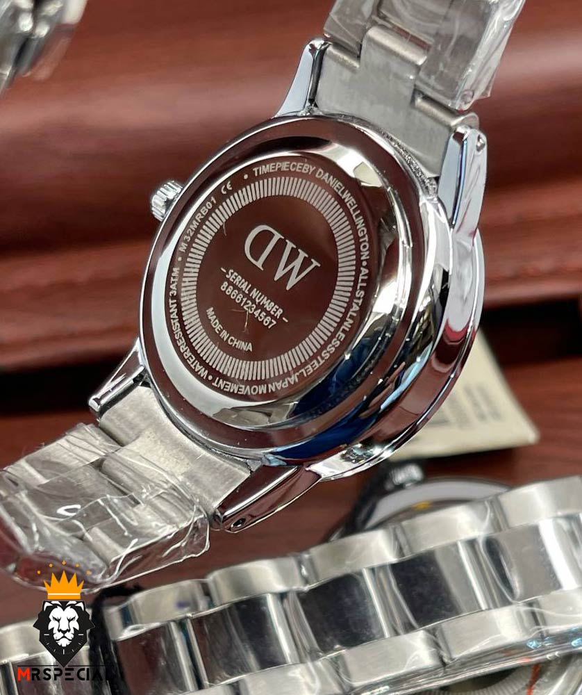 ساعت ست مردانه و زنانه دنیل ولینگتون استیل صفحه سفید Daniel Wellington 2566 — تصویر ۳