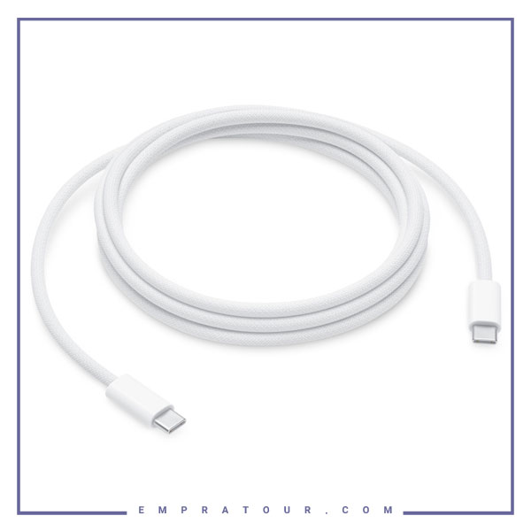 کابل شارژ دو سر تایپ سی 240 وات اصلی اپل 2 متر Apple USB-C 240W Charge Cable A2794 — تصویر ۲