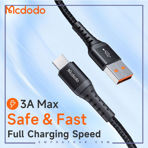 کابل شارژ تایپ سی 1 متری مک دودو Mcdodo type C Data Cable CA-2271 — تصویر ۳