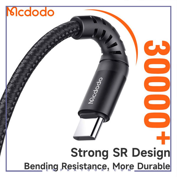 کابل شارژ تایپ سی 1 متری مک دودو Mcdodo type C Data Cable CA-2271 — تصویر ۴
