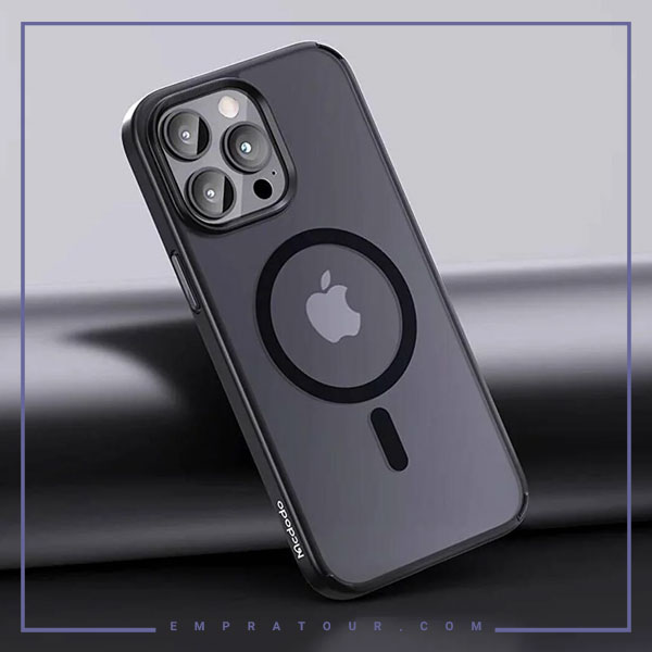 قاب محافظ نیمه شفاف مگ سيف مک دودو Mcdodo Iphone 15 Pro Magnetic Case PC-533 — تصویر ۳