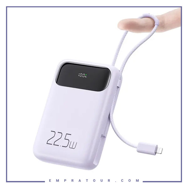 پاوربانک 22.5 وات همراه با کابل لایتنینگ مک دودو Mcdodo Powerbank MC-325 — تصویر ۲