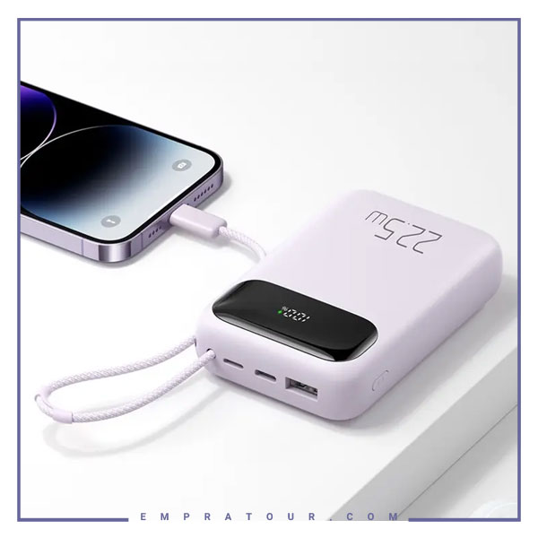 پاوربانک 22.5 وات همراه با کابل لایتنینگ مک دودو Mcdodo Powerbank MC-325 — تصویر ۷
