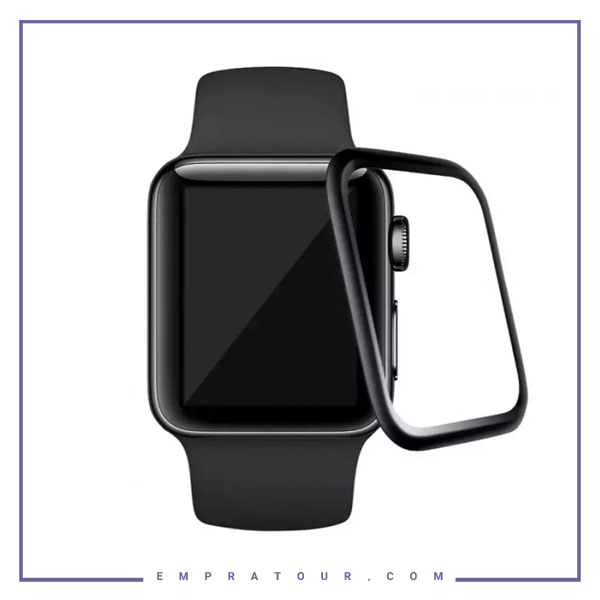 گلس اپل واچ 41 میلیمتری سری 7 و 8 کوتتسی Coteetci iWatch7/8 full Glue tempered glass 41mm 24006-41 — تصویر ۲
