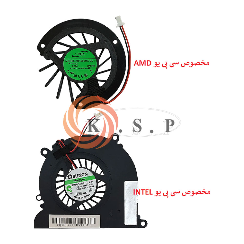 فن لپ تاپ اچ پی Fan HP Pavilion DV4 — تصویر ۲