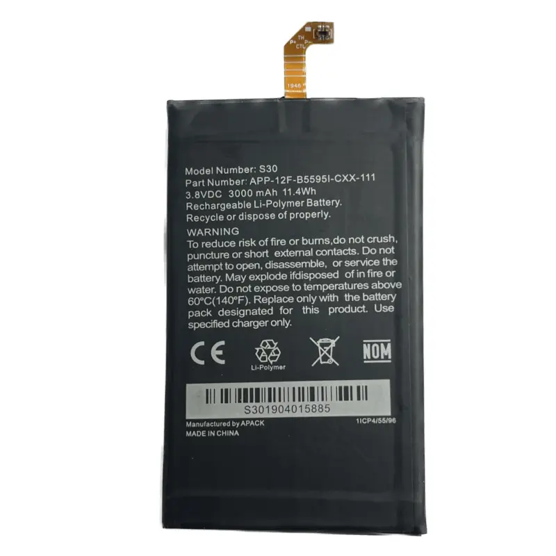 باتری اصلی کاترپیلار Cat S30 — تصویر ۵