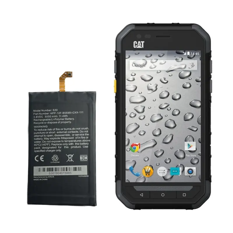 باتری اصلی کاترپیلار Cat S30 — تصویر ۴
