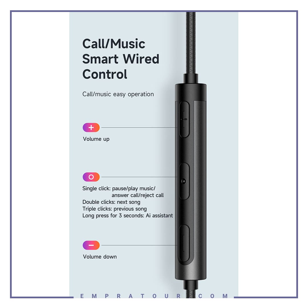 هندزفری سیمی لایتنینگ مک دودو Mcdodo Stereo Earphone Lightning HP-3480 — تصویر ۴