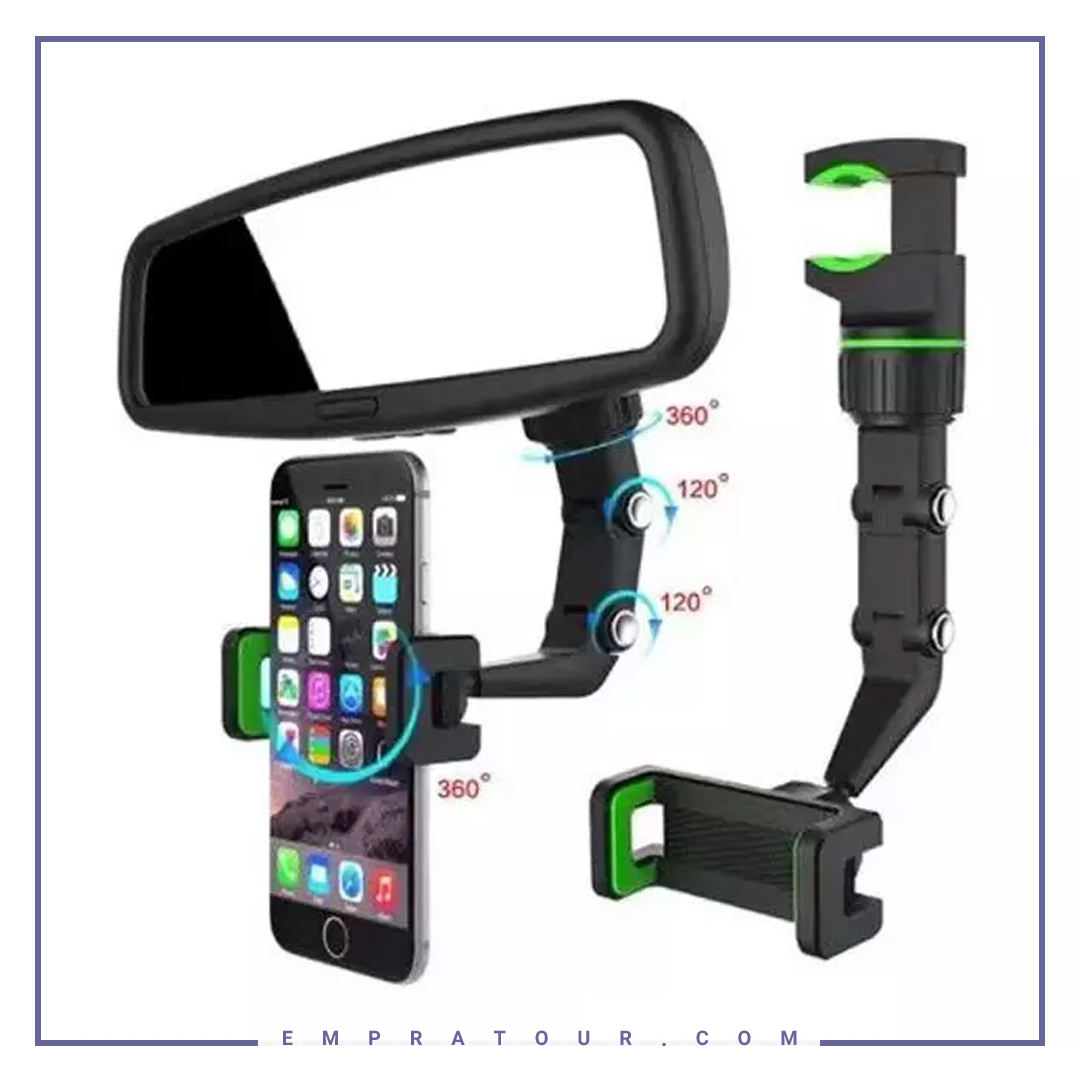 هولدر آینه وسط خودرو ایکس او XO Car Rearview Mirror Bracket Holder C107 — تصویر ۶