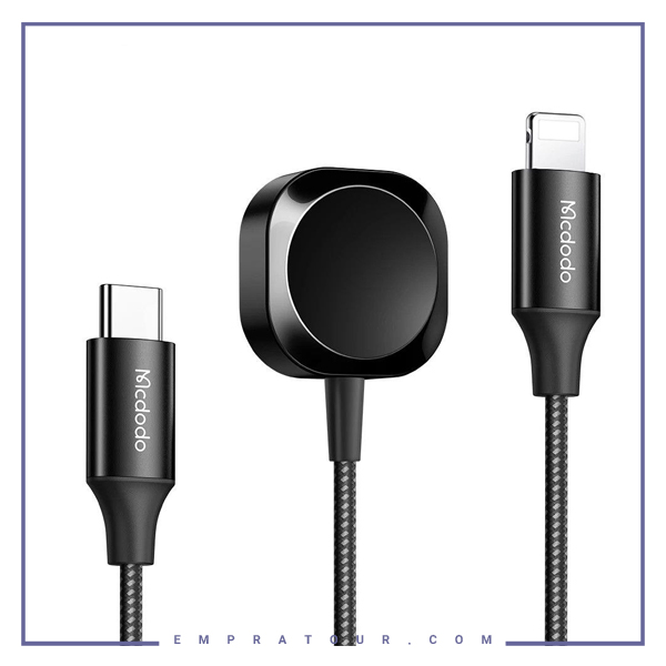 شارژر اپل واچ دو کاره مکدودو Mcdodo 2 In 1 WirelessCharger For Apple Watch &amp; Phone CH-2980
