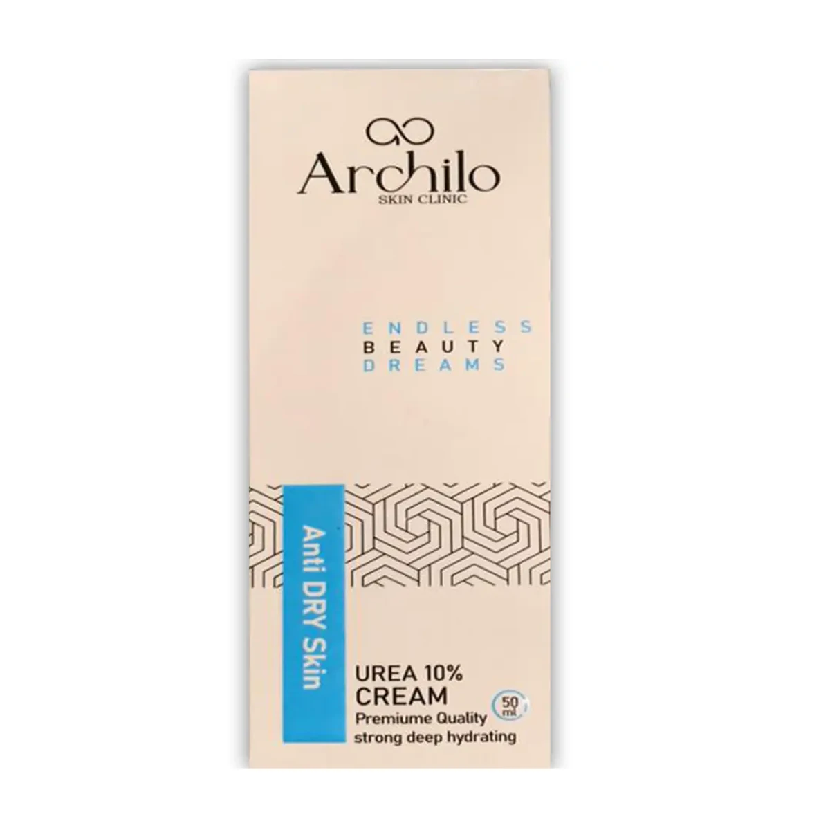 کرم اوره 10% ارچیلو مناسب پوست خشک ml50 — تصویر ۲
