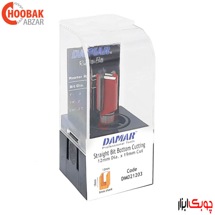 تیغ شیارزن کفتراش 12 میلمیتر دامار کد DM021203 — تصویر ۵