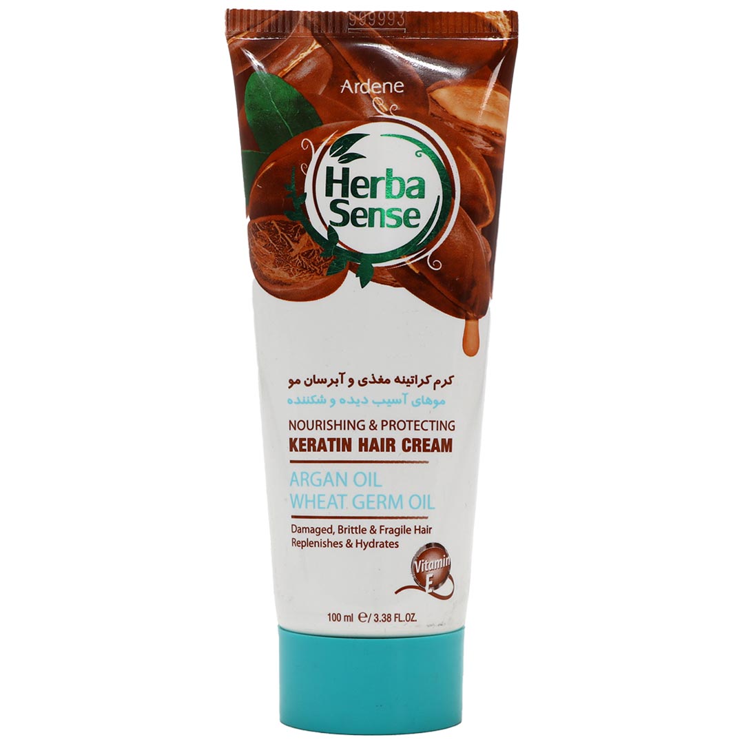 کرم کراتینه مغذی و آبرسان مناسب موی آسیب دیده و شکننده آردن هرباسنس 100 میل