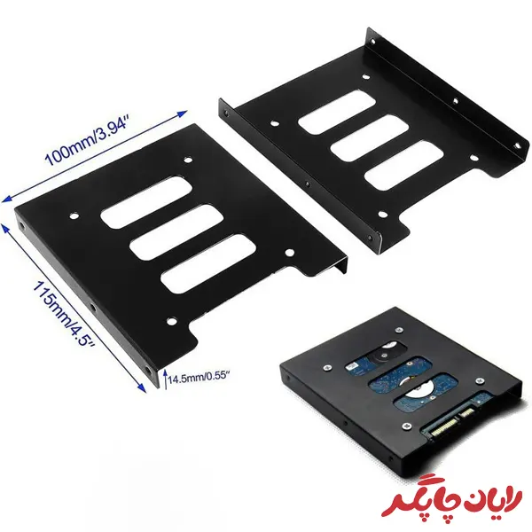 براکت فلزی حافظه SSD — تصویر ۴