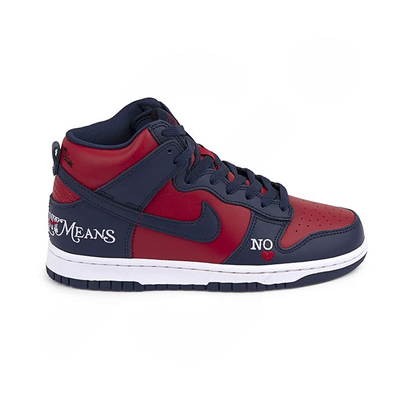 کفش ورزشی زنانه ساقدار نایک SB DUNK HIGH 1263 — تصویر ۳