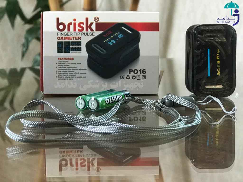 پالس اکسیمتر بریسک مدل PO16 — تصویر ۴