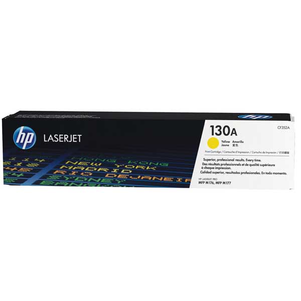 کارتریج لیزری رنگی اچ پی زرد HP130A