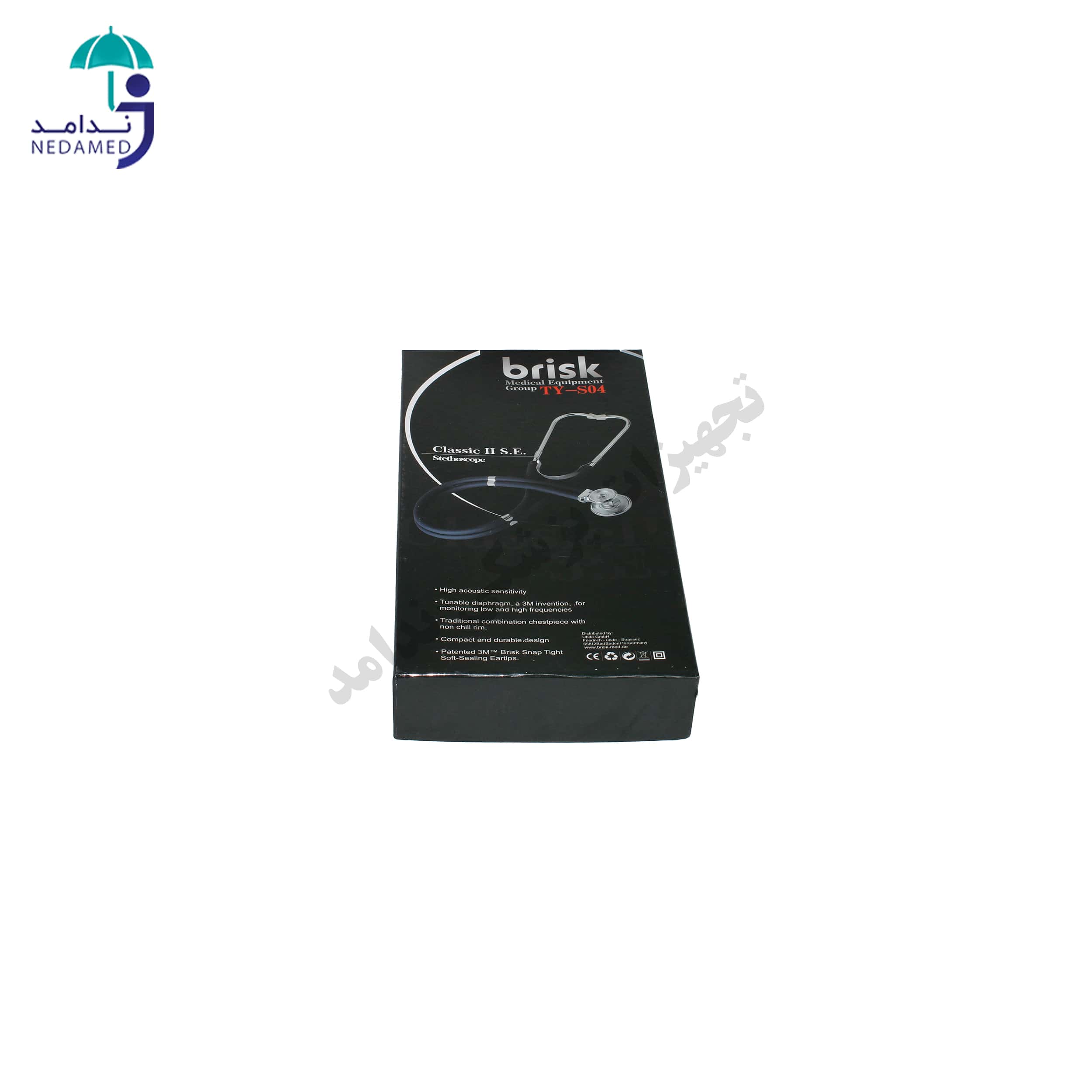 گوشی پزشکی معاینه بریسک مدل TY-S04 — تصویر ۳